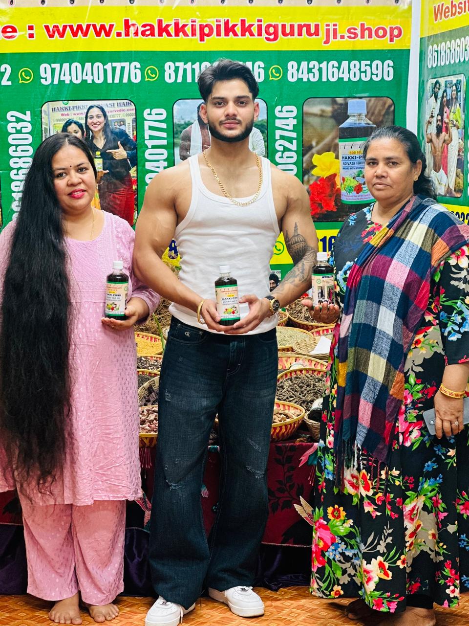 KARNATAKA ADIVASI NEELAMBARI HAKKI PIKKI HERBAL HAIR OIL
